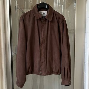 A man”s suede jacket.  Excellent condition